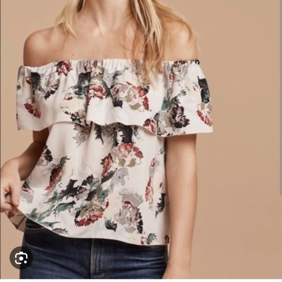 Wilfred promener off the shoulder top - Picture 2 of 3